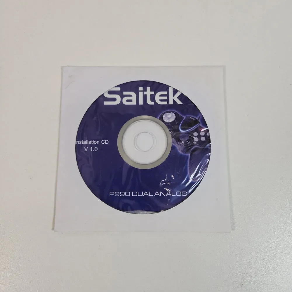 Saitek P990 Dual Analog PC Gamepad Installation‎ CD